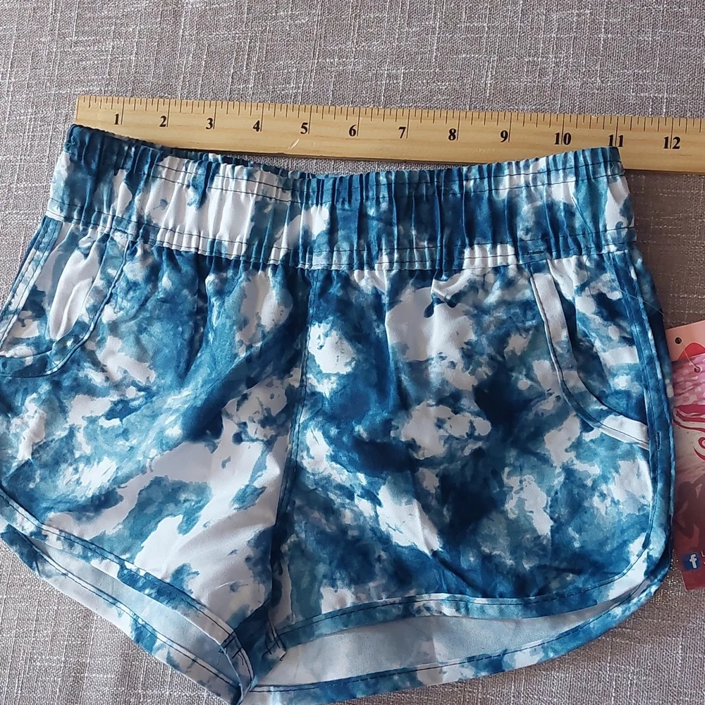 Kanu Surf Girls seafoam upf 50 +Quick Dry beach board shorts color Denim size XL